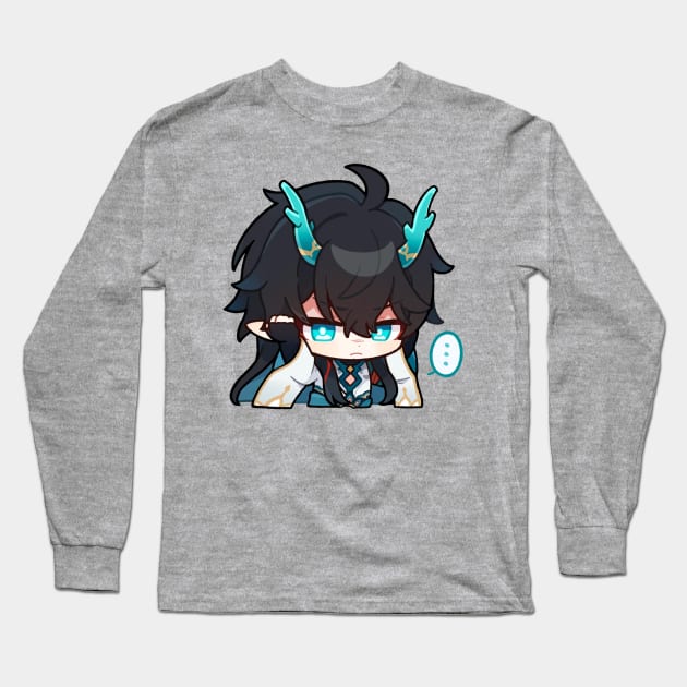 Honkai Star Rail Chibi Dan Heng IL 2 Long Sleeve T-Shirt by HoyoStan